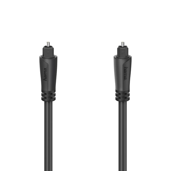 Hama Audio Optical Fibre Cable, ODT Plug (Toslink), 5.0 m