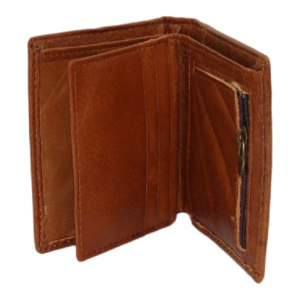 Men's Genuine Leather Bifold Wallet