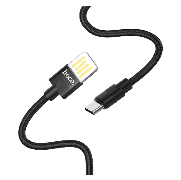 Hoco USB to Type-C Charging Cable - Black