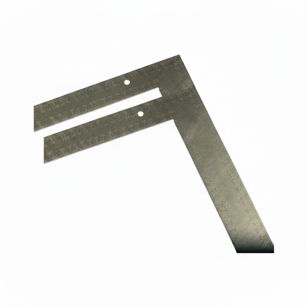 Workpro Steel Carpenter Rafter Square 400x600mm for Precision - 2 Pack