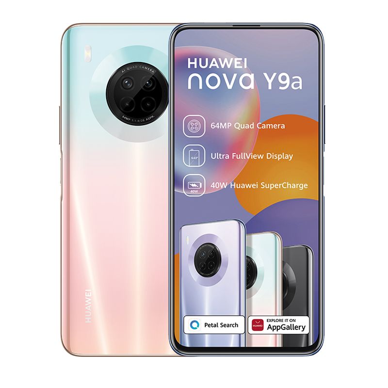 Huawei nova Y9a Dual Sim 128GB Network Locked - Sakura Pink