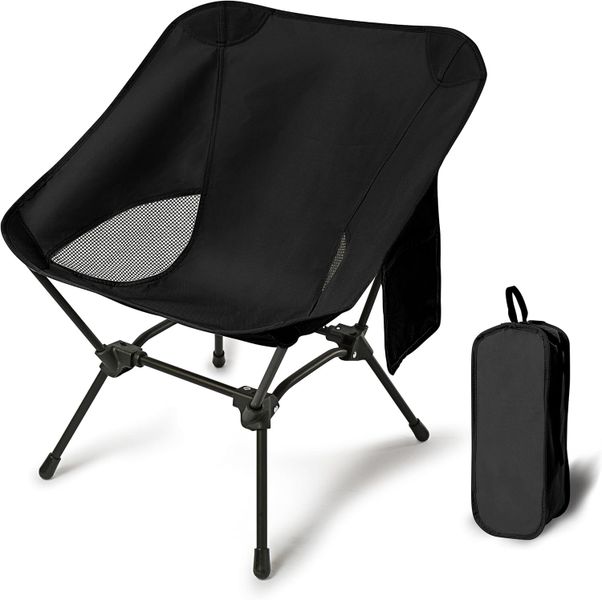 Lightweight Camping Chairs with Adjustable Height with Carry Bag