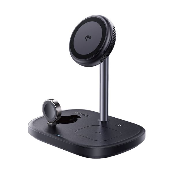 Baseus Enerfill FS41 3-In-1 Wireless Charging Stand - Cosmic Black
