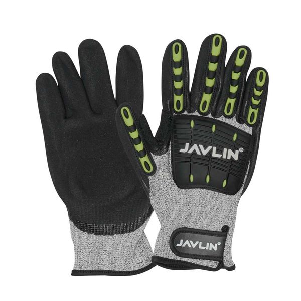 Javlin - Cut 5 Impact Gloves with TPU Protection - Size 9