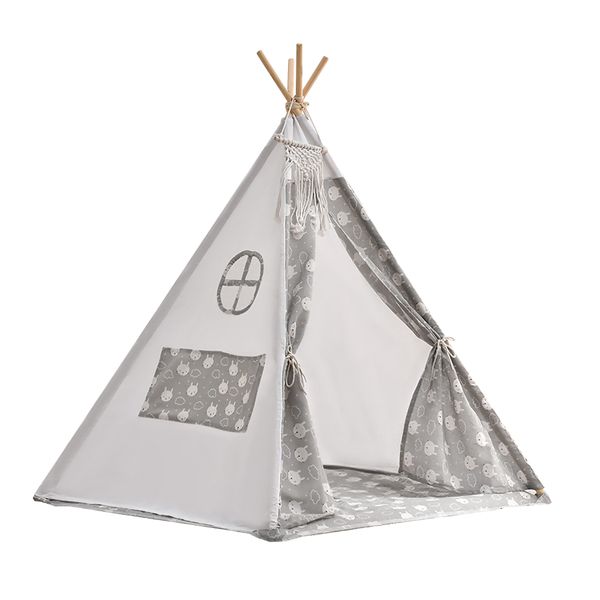 Kids Play Tent Teepee Tents Playhouse Toy Indoor Play Tent for Girls &amp; Boys