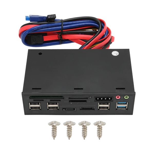 Media Dashboard 5.25in USB3.0 5Gbps Support M2 TF MMC MS Media Front Panel