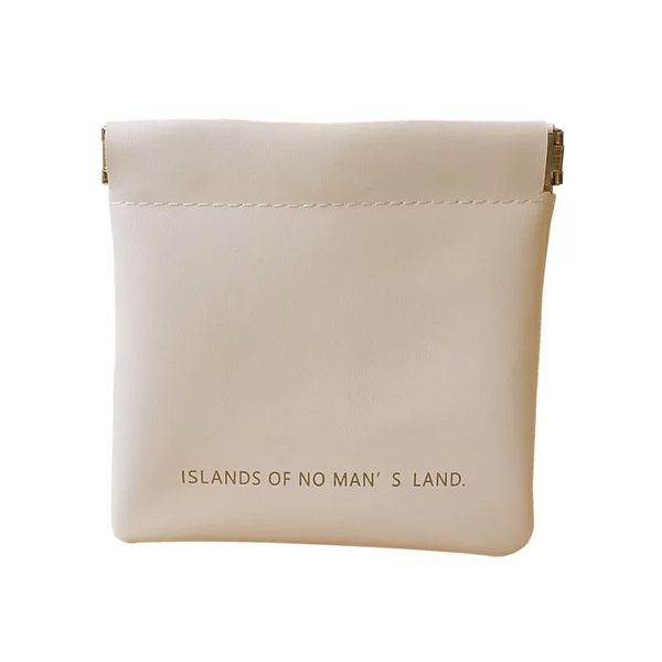 Olive Tree - Mini Lipstick Bag Cosmetics Storage Case - White