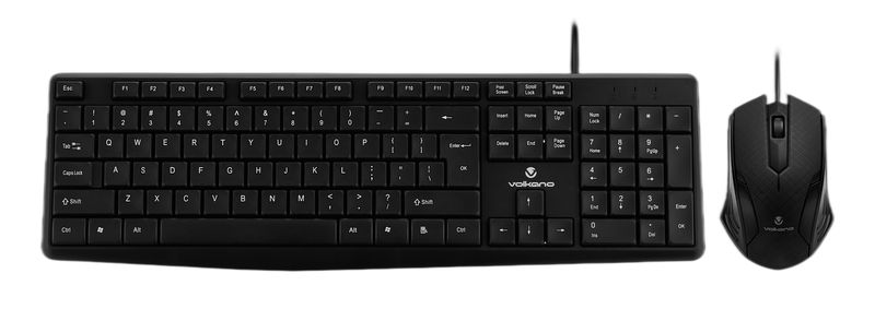 Volkano Krypton Wired Keyboard &amp; Mouse Combo