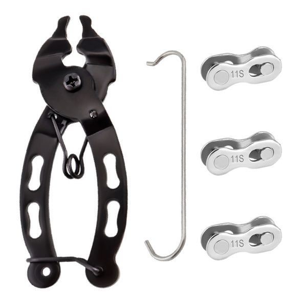Toopre Cycling 11 Speed Gold Chain Master Link Set with Pliers