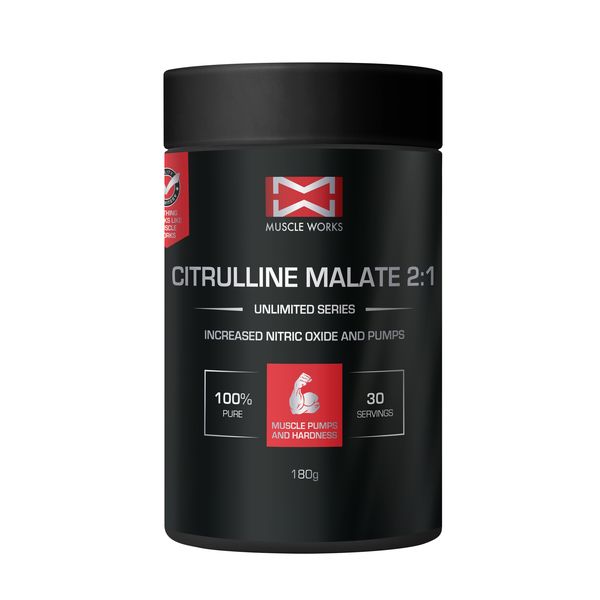 Muscle Works Citrulline Malate 180g
