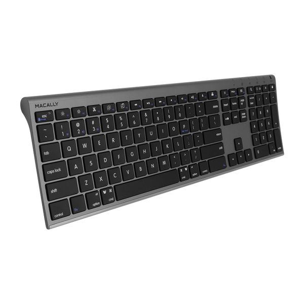Macally - Ultra slim Bluetooth keyboard - Space Grey
