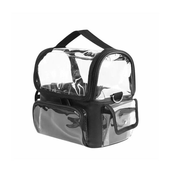 Transparent Makeup Cosmetics and Toiletries Backpack