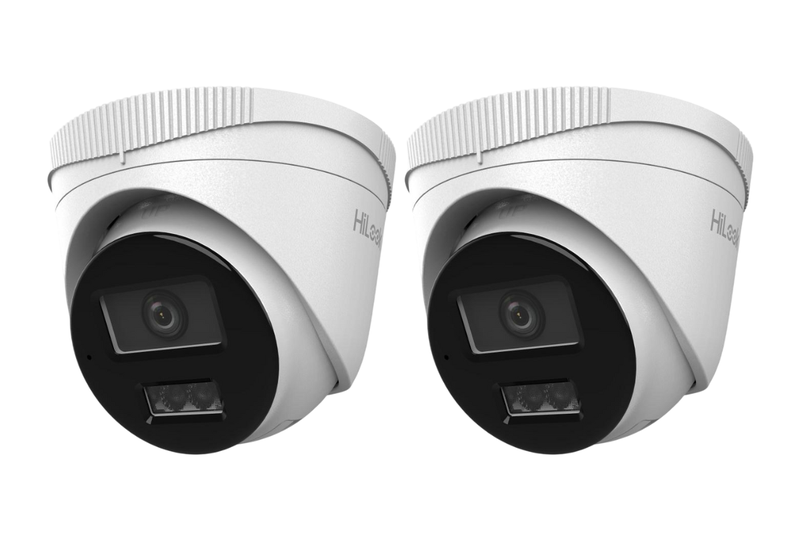 HiLook 6 MP Smart Hybrid Light Turret Network Camera