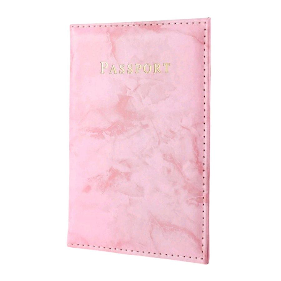 Marble PU Leather Passport Cover