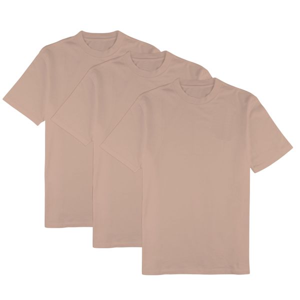 Pappa Joe - Men's Basic T - Stone (3 Pack)