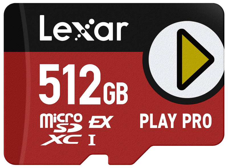 Lexar 512GB PLAY PRO microSDXC Express Memory Card