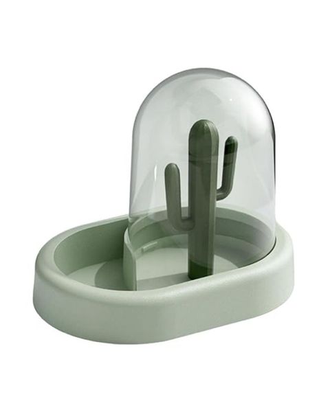 Cactus-Themed Automatic Food Dispenser for Hamsters &amp; Small Pets