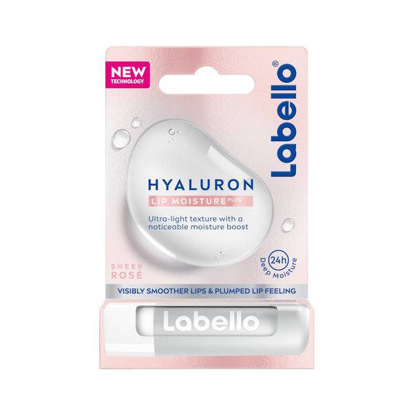 Labello Hyaluron Lip Moisture Plus with Shea Butter, 4.8g
