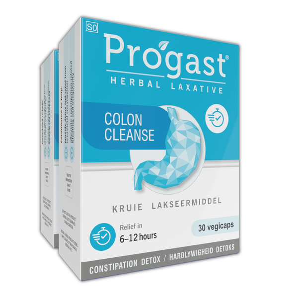 Progast Colon Cleanse 30 Capsules x 2