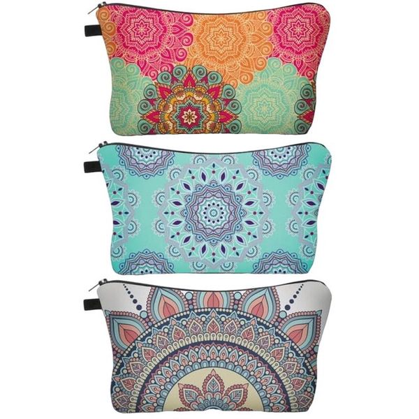 3D Printed Makeup Bag Hold Bag Women's Storage Toiletry Bag