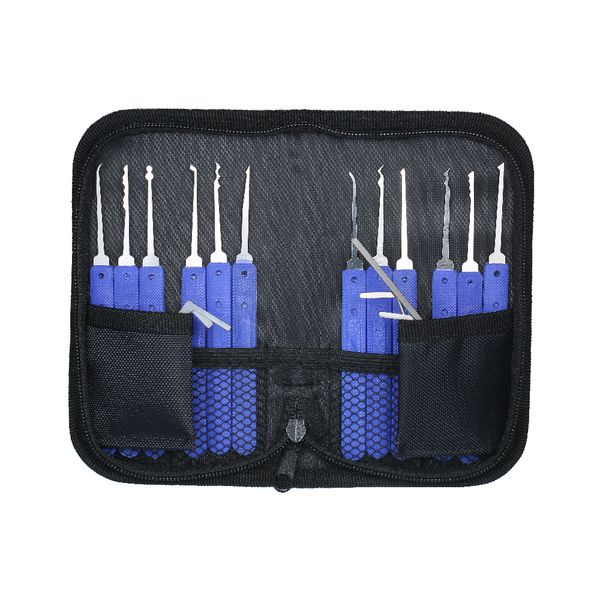 17 Piece Lock Picking and Hook Set with Storage Bag