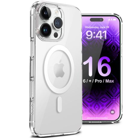 ORRO Clear Magsafe Case for iPhone 16 Series 16/+/Pro/Max Image