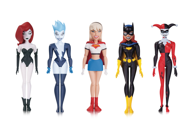 Batman Animated NBA Girls Night Out Figure 5 Pack