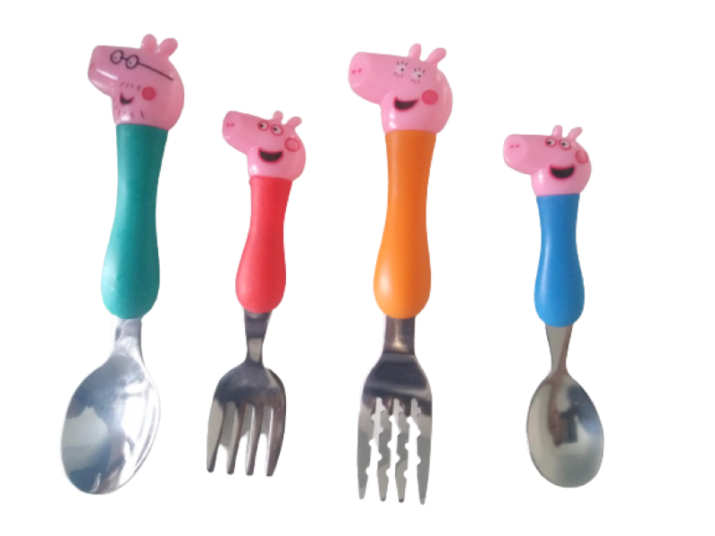 Peppa Pig Tableware - Spoon and Fork Set