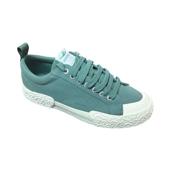 Superga Big Bumper Green Sneakers For Men image