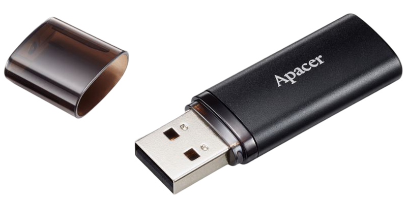 Apacer AH25B USB 3.2 Flash Drive Black - 64GB