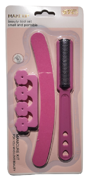 Small and Portable Foot Skin Care Tool Set Manicure Kit