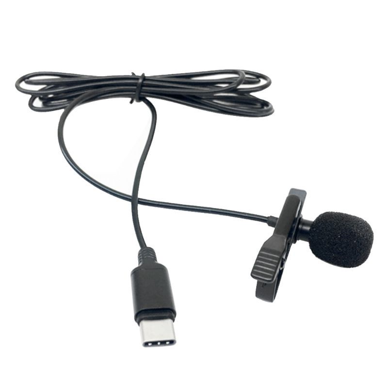 microphone fantech wireless lavalier type c