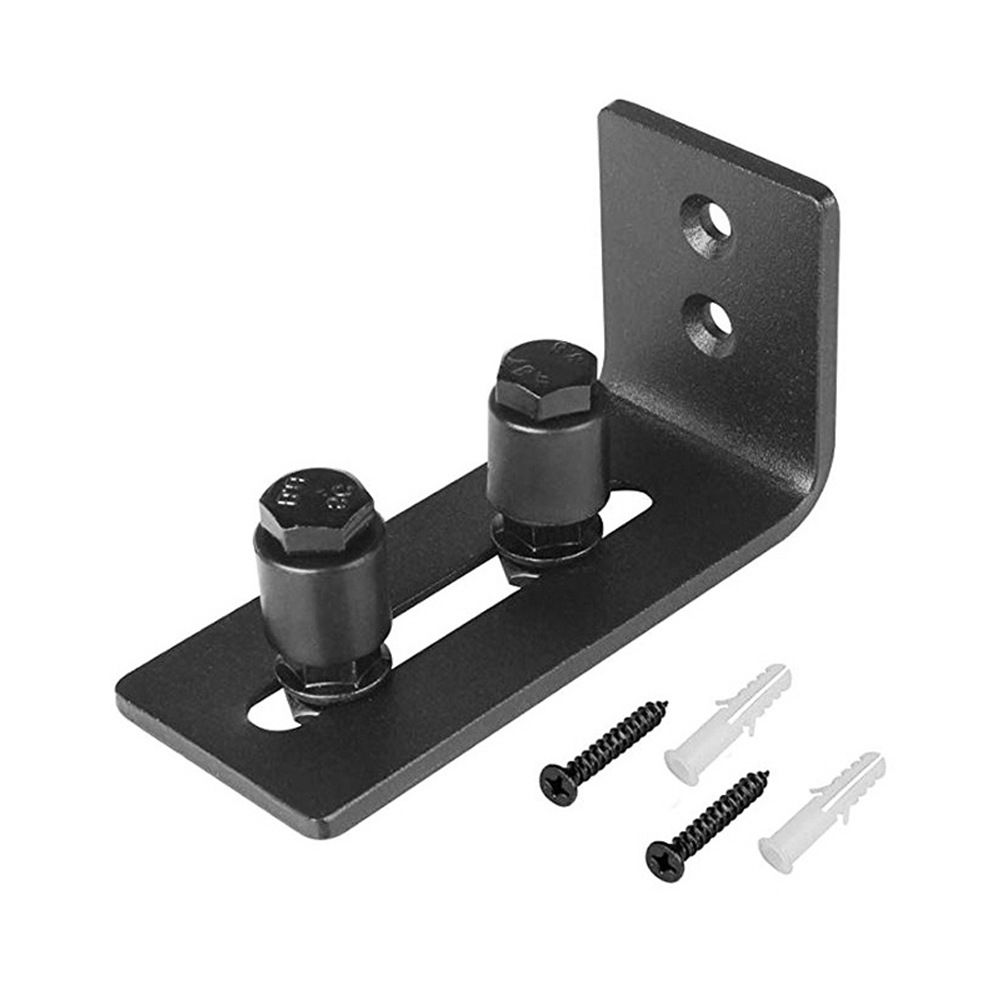 Heavy Duty Bottom Adjustable Wall-Mount Barn Door Guide Railanti Pendulum