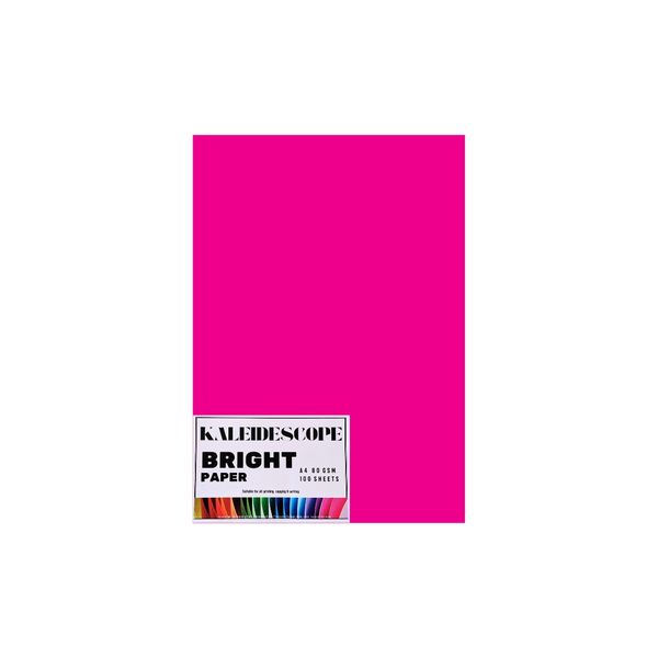 Kaleidescope Specialized Bright Paper-A4-80gsm-3x100sheets-Cerise Pink