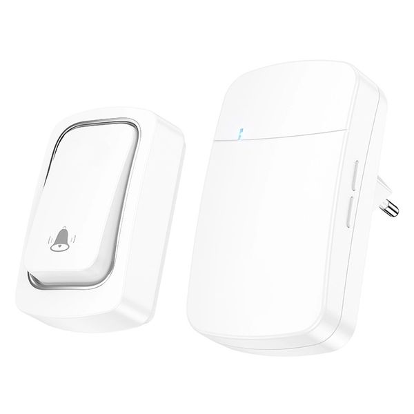 Self-Powerd Wireless Doorbell Suitable Set For Apartments/Garden Gates AT