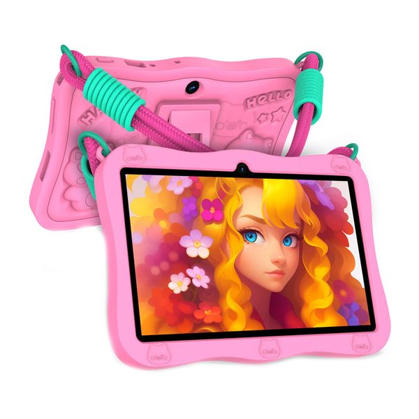 KidsTablet 7" 32GB Wi-Fi Only 4GB RAM (2+2GB Extended)32GB Storage -Pink