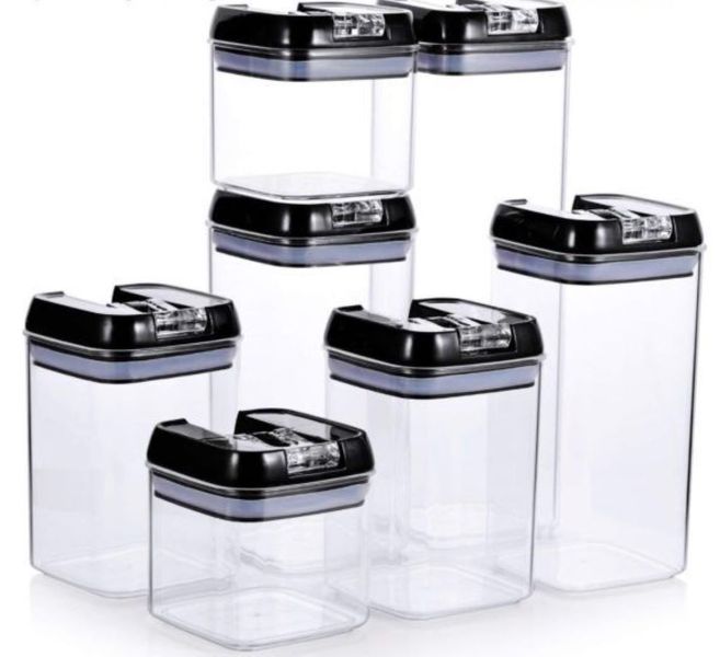 Air-tight Food Storage Containers Set - 7 Pieces