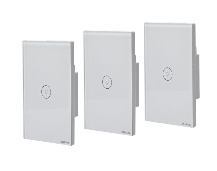 VIZIA Smart WiFi Light Switch - 1 Gang 3 Pack