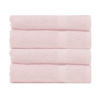 4 Bath Towels - Pink