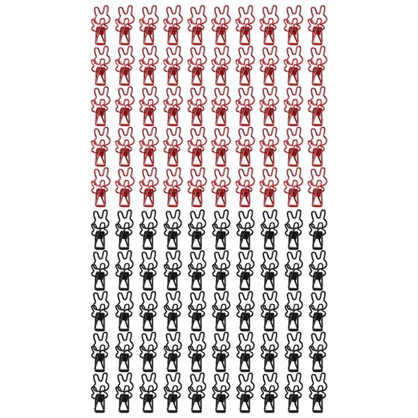 Multi-Purpose Bunny Paper Clips 100Piece