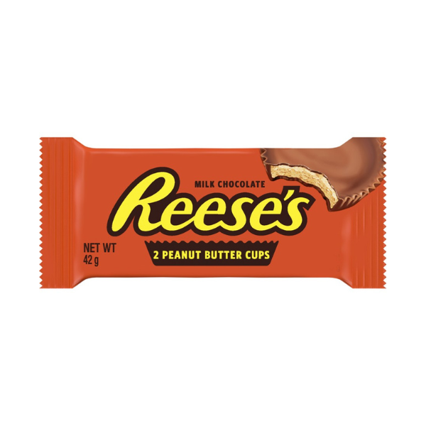 Reese's Peanut Butter 2Piece Cup Milk Choc 4x 42g(1.5oz)