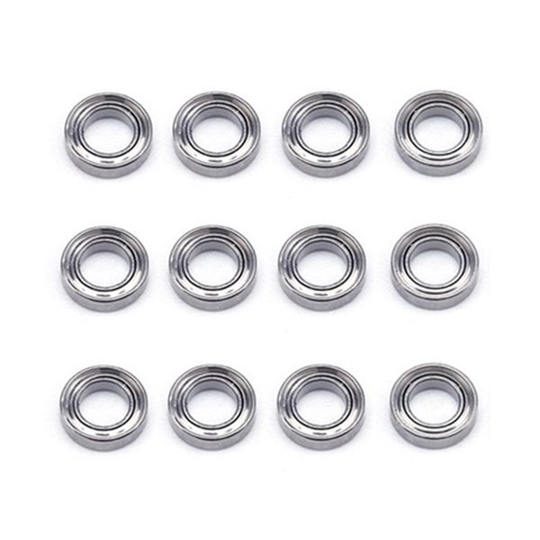 12Pcs 144001-1296 4X7X2Mm Bearing For Wltoys 144001 124019 Rc Car
