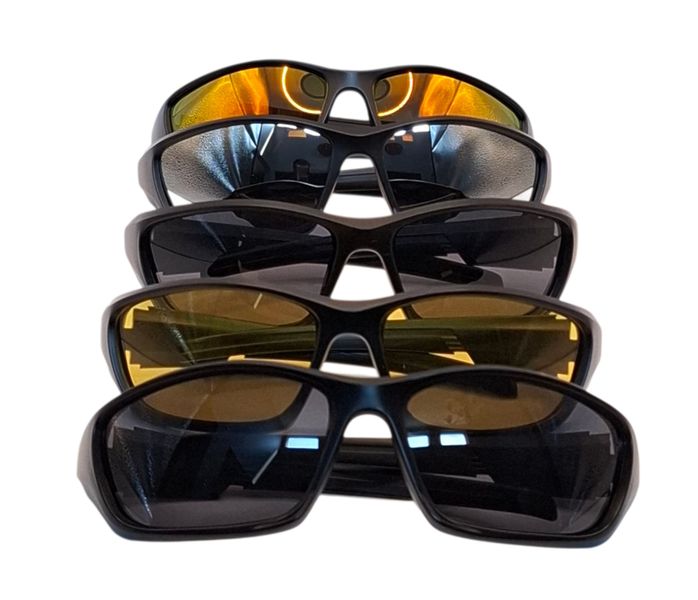 Men's Fashion Glasses Set - Lightweight - Durable - Full Rim - 5 Piece