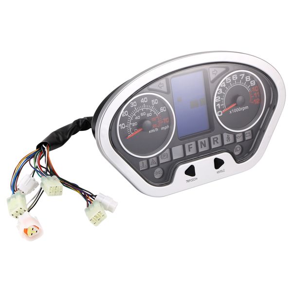 Utv Speedmeter Meter Assy Fits for Hisun 400Cc Compatible with Universal