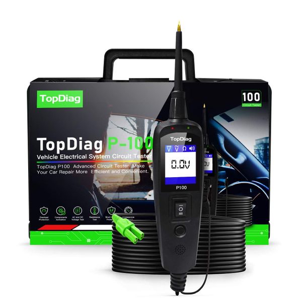 TopDiag P100 Automotive Circuit Tester
