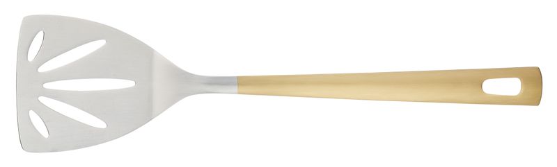 Stainless Steel Brass Finish Slotted Turner