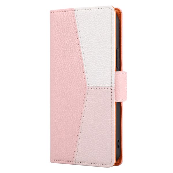 Litchi Pattern Splicing Phone Case Compatible with Samsung Galaxy S20 Ultra