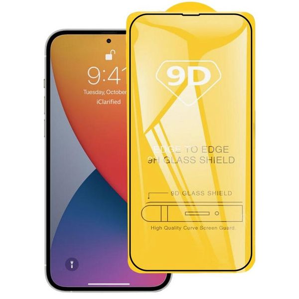 9D Full Glue Screen Tempered Glass for iPhone 14 Pro Max