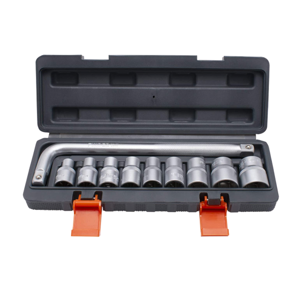 10Pieces Socket Set with L Handle