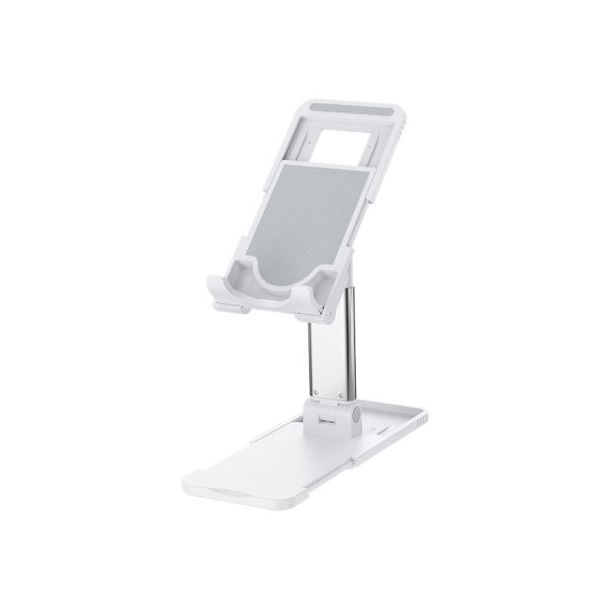 Folding Desktop Pocket Cellphone Stand - White